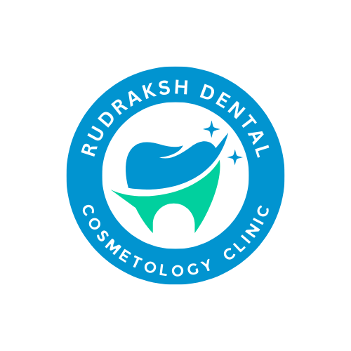 Rudraksh dental and cosmetology clinic baghpat logo 2